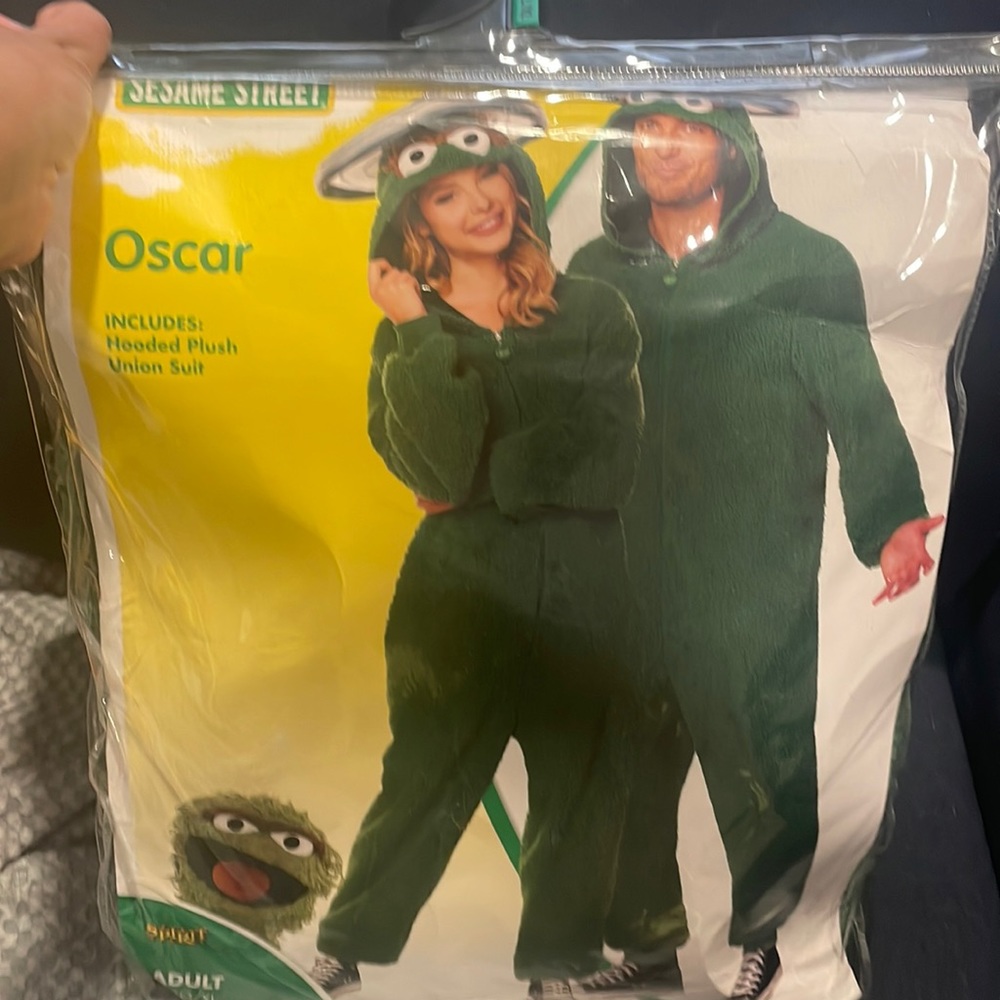 Oscar the grouch costume L/XL